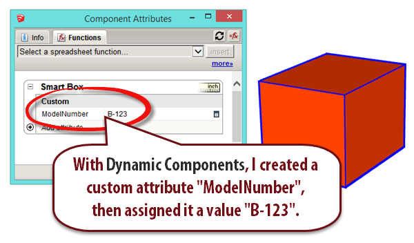 dynamic component attribute