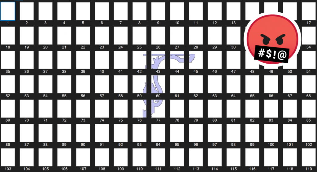 Too many pages are empty when you don't crop the work area
